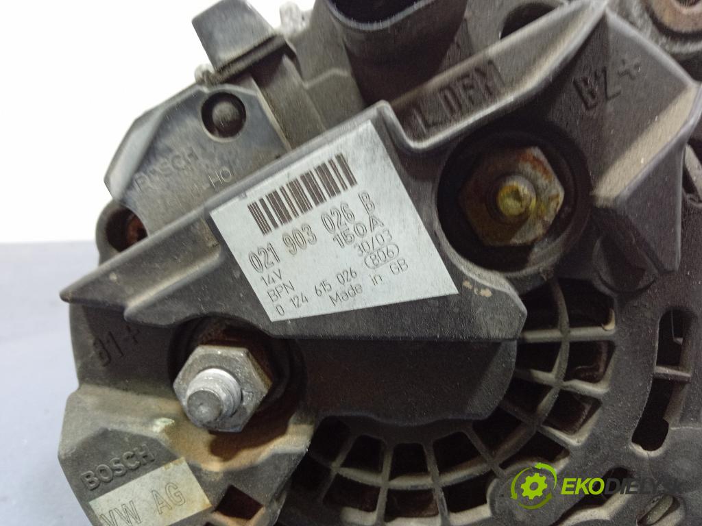 Vw Touareg 2004 Alternator 021903026B