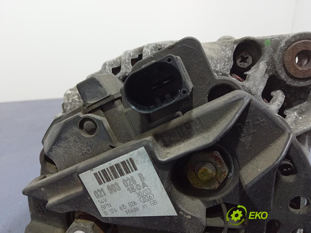 Vw Touareg 2004 Alternator 021903026B