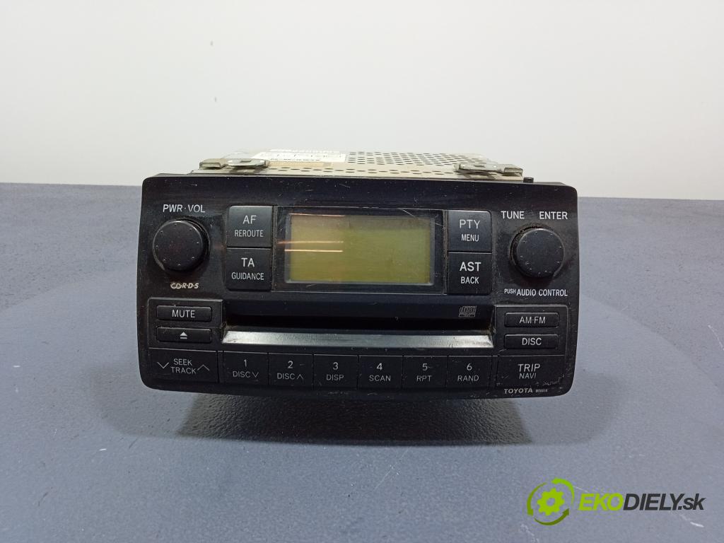 Toyota Corolla 2004 Radio I Navigácia: 86120-02380