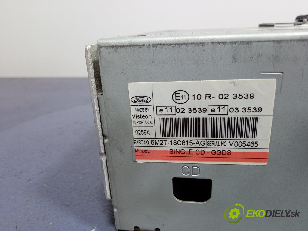 Ford S-max 2006 Radio I Navigácia: 6M2T-18C815-AG