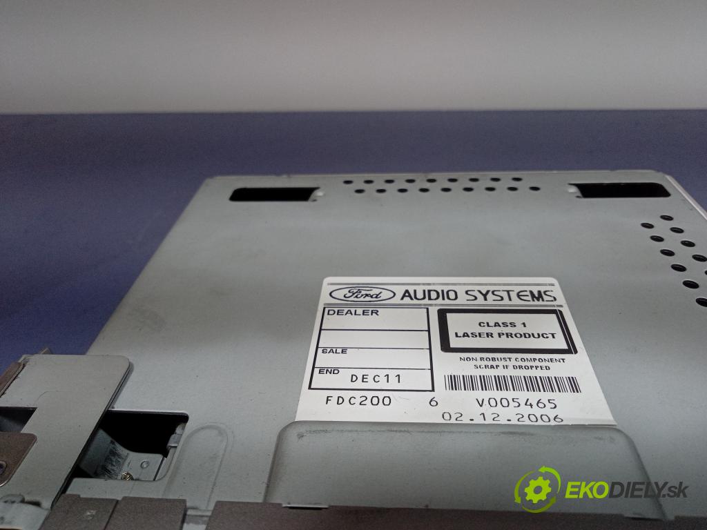 Ford S-max 2006 Radio I Navigácia: 6M2T-18C815-AG