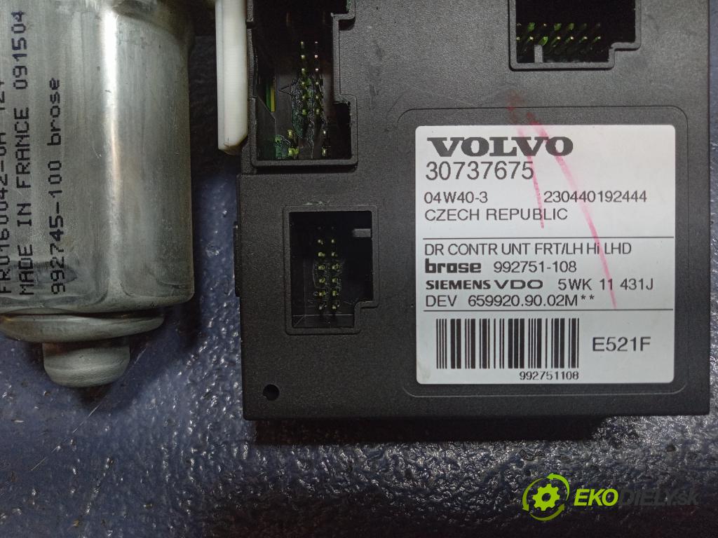 Volvo V50 2004 mechanismus stahování Sklenka: před Levý: 30737675