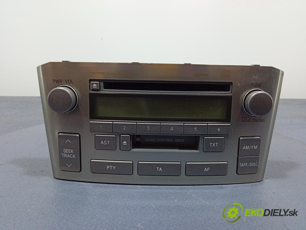 Toyota Avensis 2003 Radio I Navigácia: 86120-05080