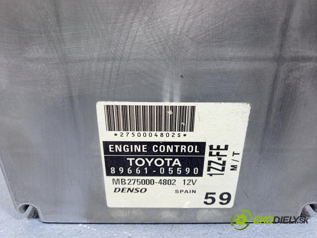 Toyota Avensis 2003 řídící jednotka Motor: 89661-05590