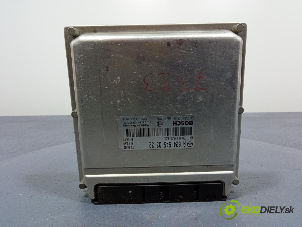 Mercedes 308 2000 řídící jednotka Motor: A0245453332