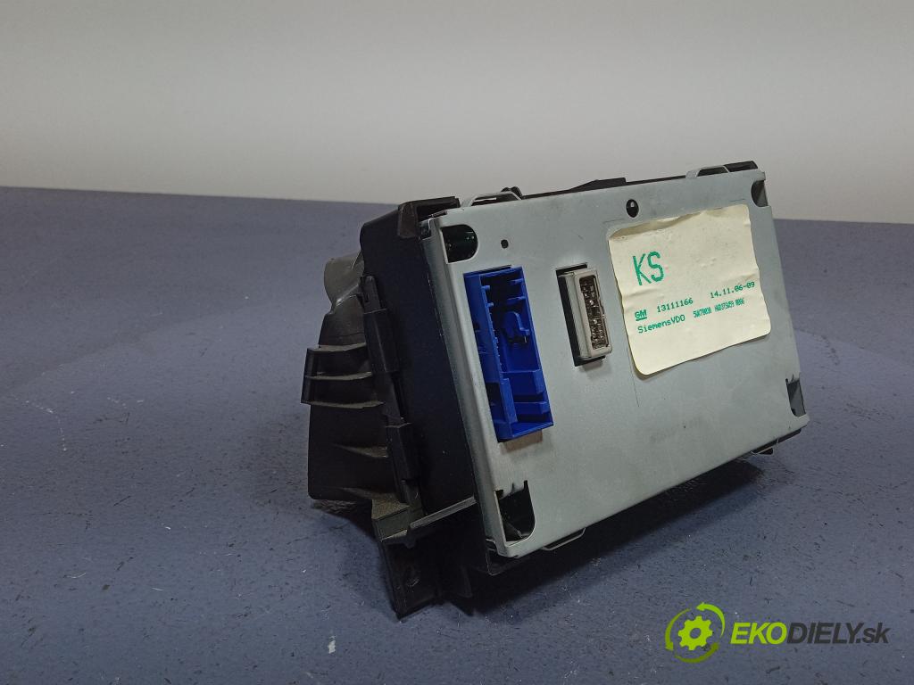 Opel Zafira 2006 displej Radio / GPS 13111166