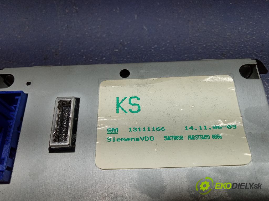Opel Zafira 2006 displej Radio / GPS 13111166