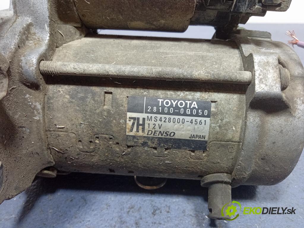 Toyota Yaris 2015 startér: 28100-0Q050