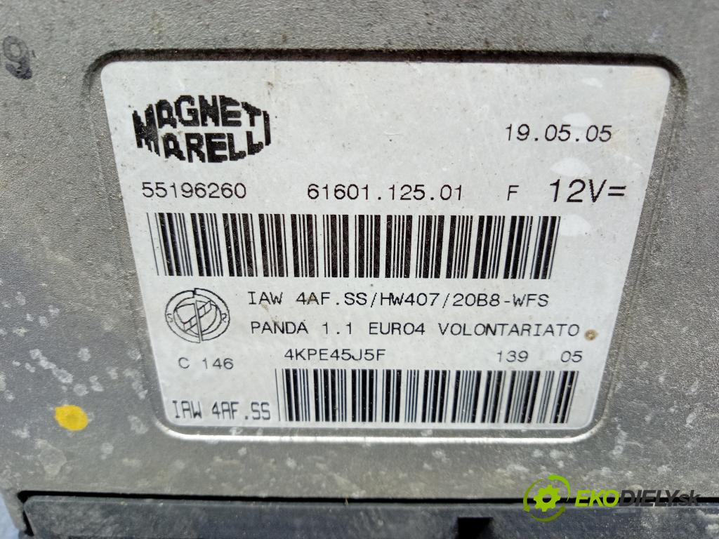Fiat Panda 2005 řídící jednotka Motor: 55196260