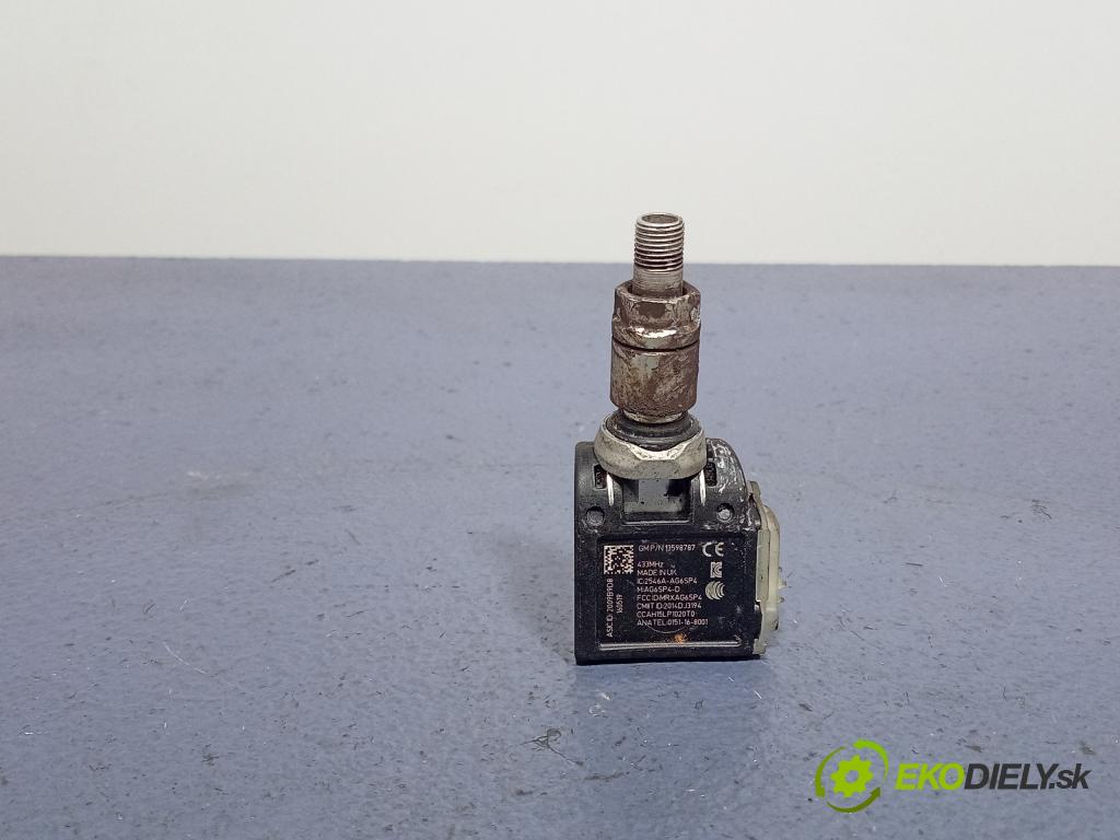 Opel Astra 0 snímač Tlak Pneumatiky: 13598787