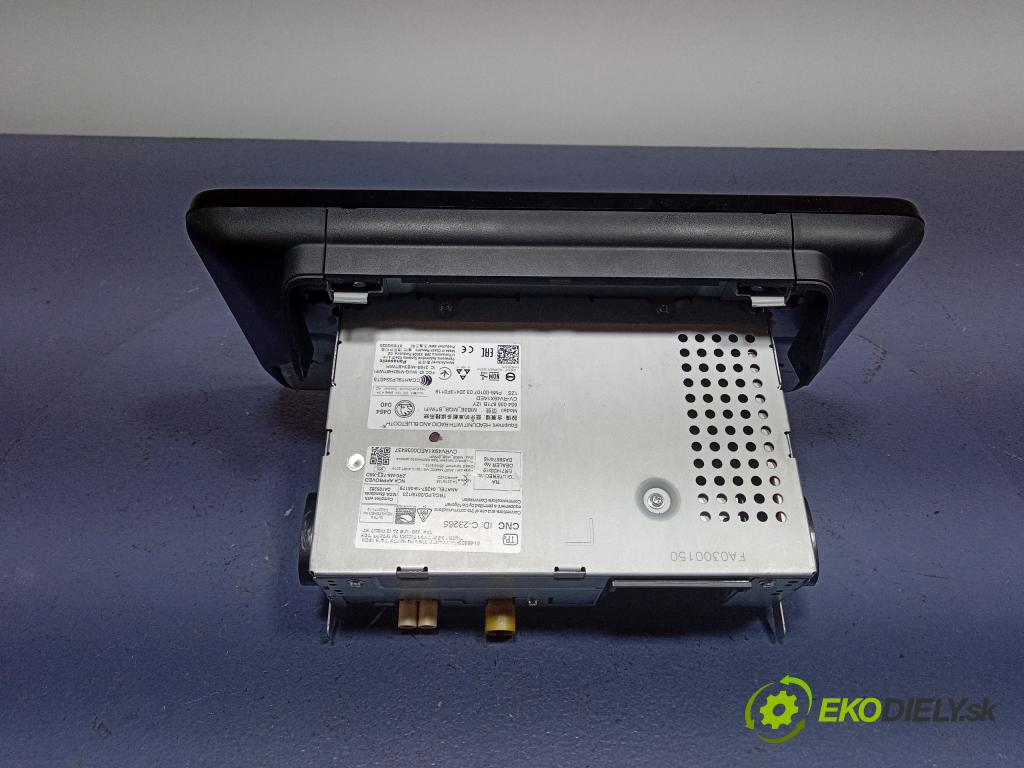 Skoda Scala 2020 Radio I Navigácia: 654035871B