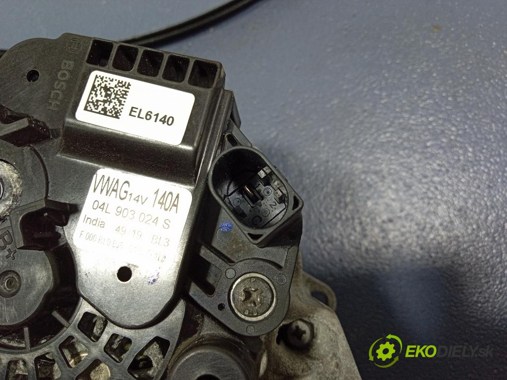 Skoda Scala 2020 Alternator 04L903024S
