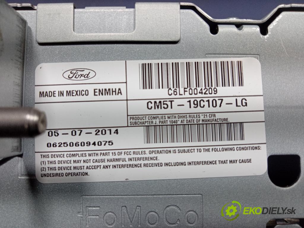Ford C-max 2014 Radio I Navigácia: CM5T-19C107-LG