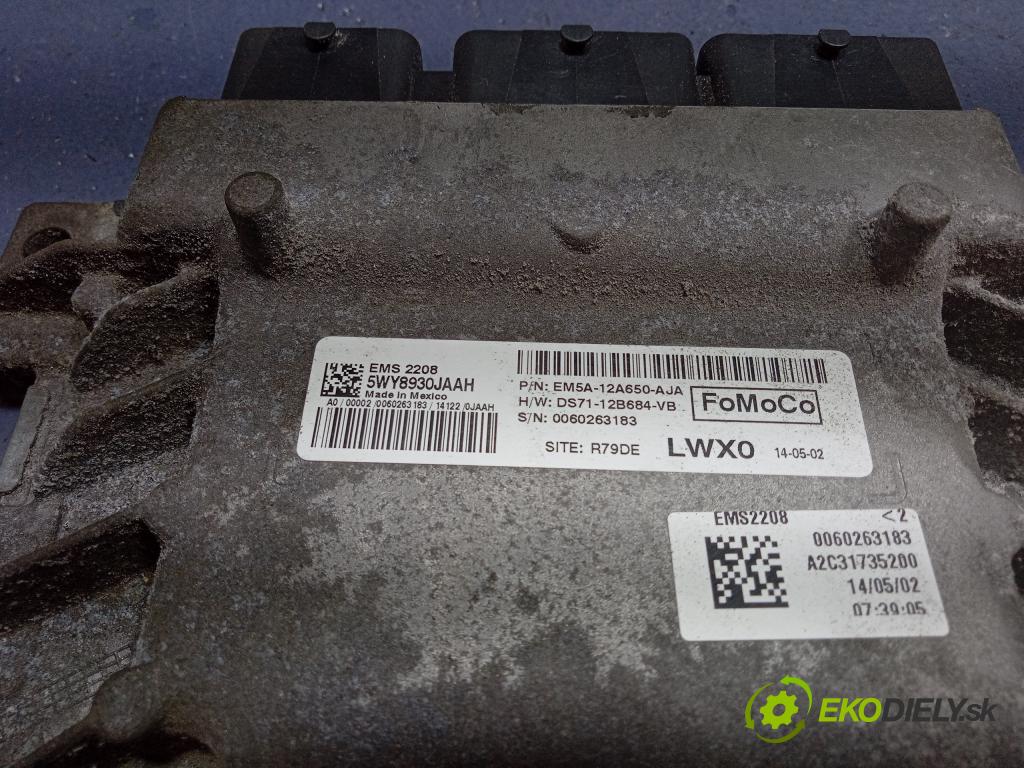 Ford C-max 2014 řídící jednotka Motor: EM5A-12A650-AJA
