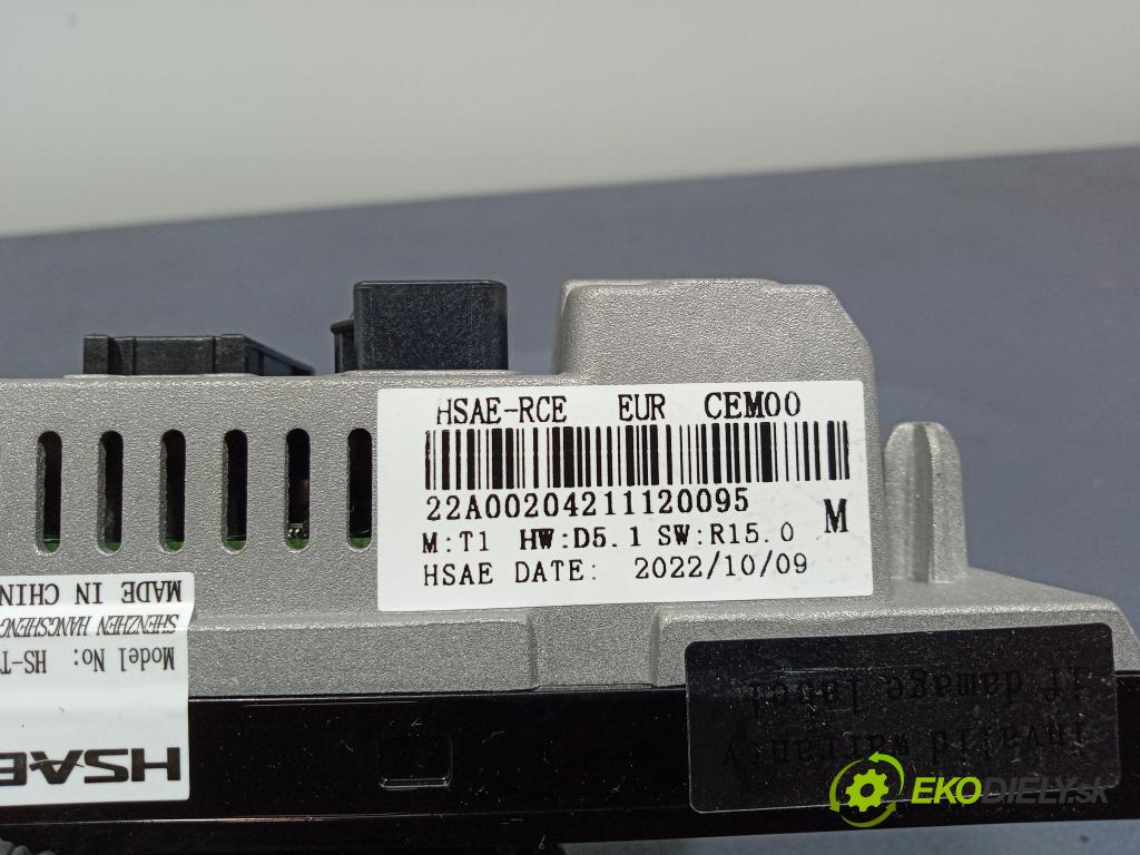 Opel Corsa 2023 displej Radio / GPS 9850558780