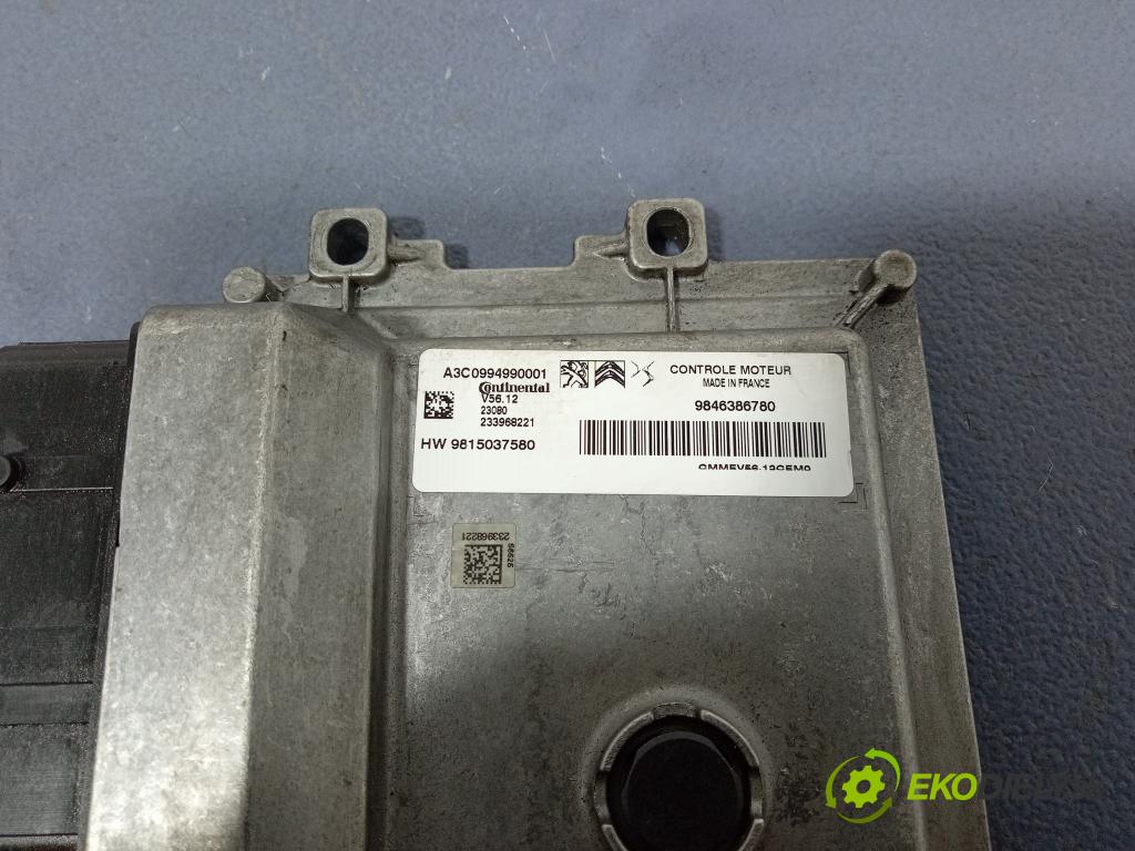 Opel Corsa 2023 řídící jednotka Motor: 9846386780