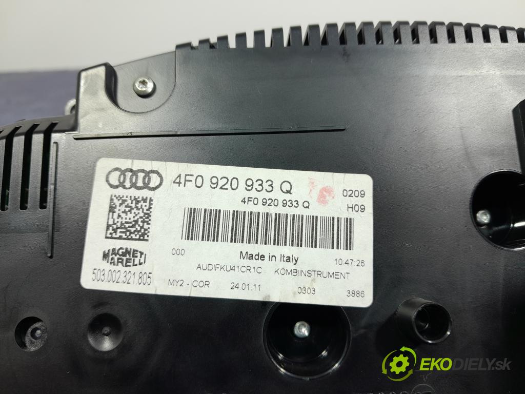 Audi A6 2011 Přístrojová deska 4F0920933Q