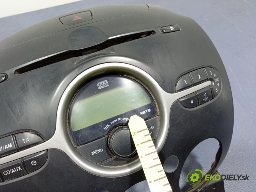 Mazda 2 2008 Radio I Navigácia: DF74669R0