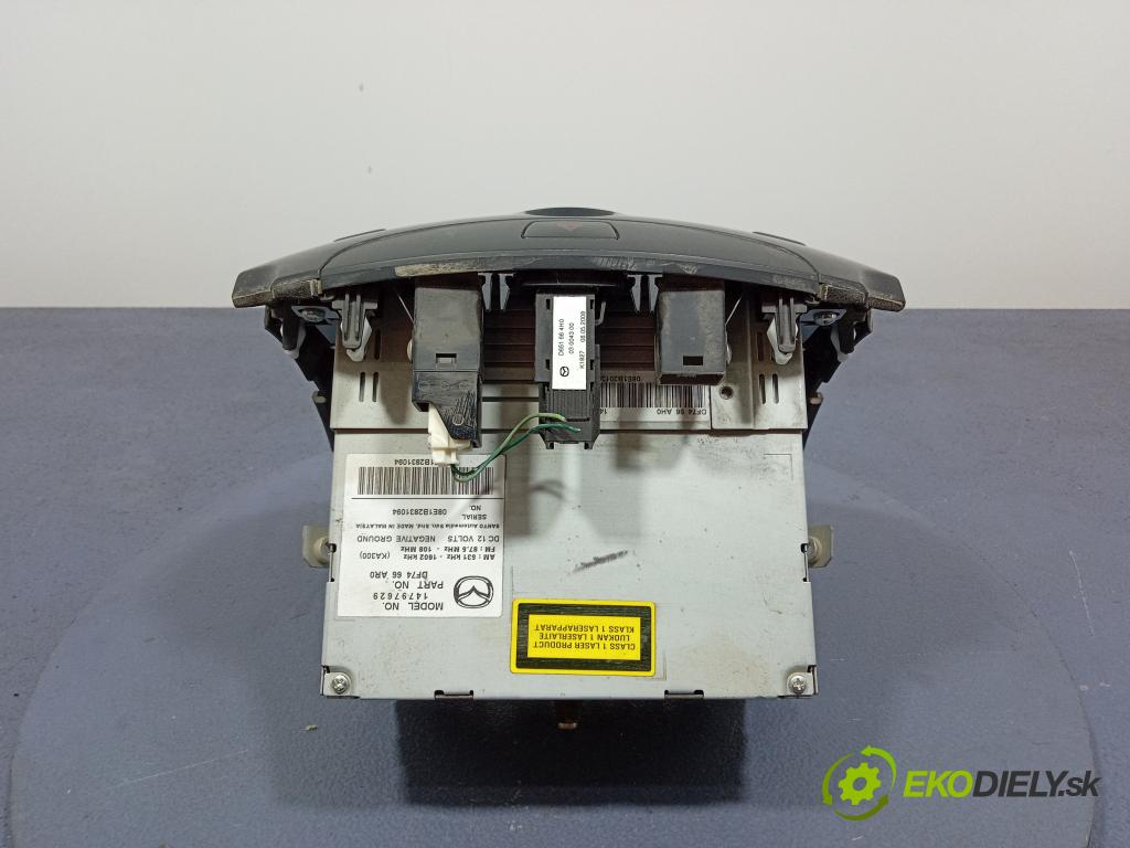 Mazda 2 2008 Radio I Navigácia: DF74669R0