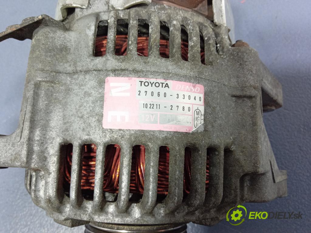 Toyota Yaris 1.4 d4-d 2002 Alternator 27060-33040