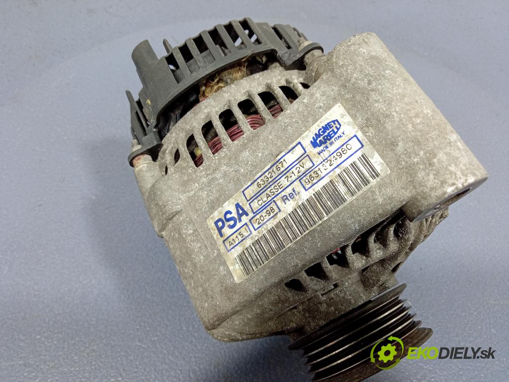 Peugeot 306 1998 Alternator 9631324980