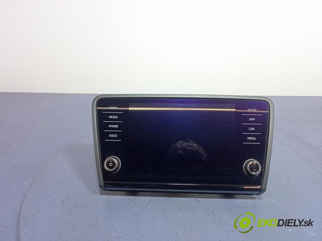 Skoda Octavia 2019 displej Radio / GPS 5E0919605N