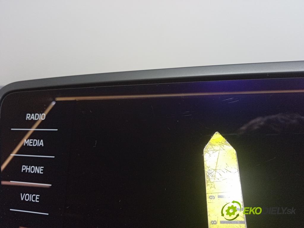 Skoda Octavia 2019 displej Radio / GPS 5E0919605N
