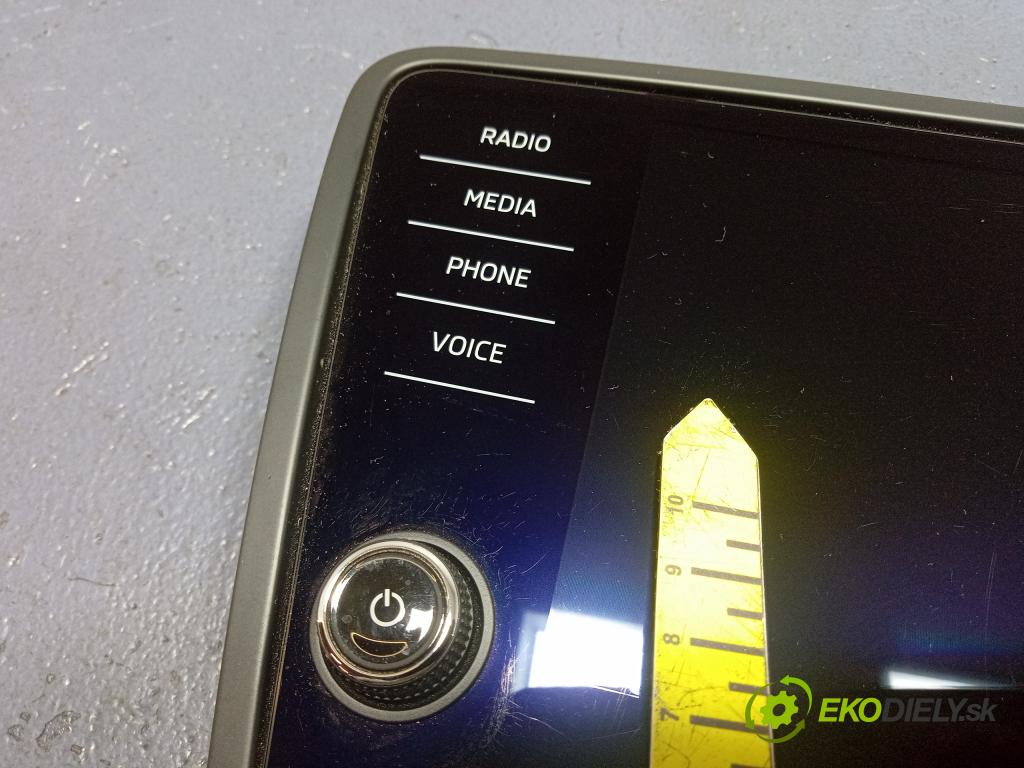 Skoda Octavia 2019 displej Radio / GPS 5E0919605N