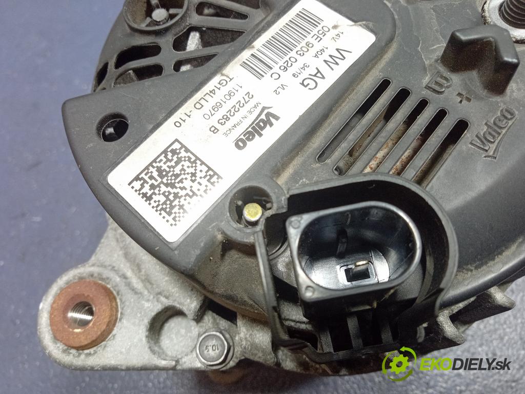 Skoda Octavia 2019 Alternator 05E903026C