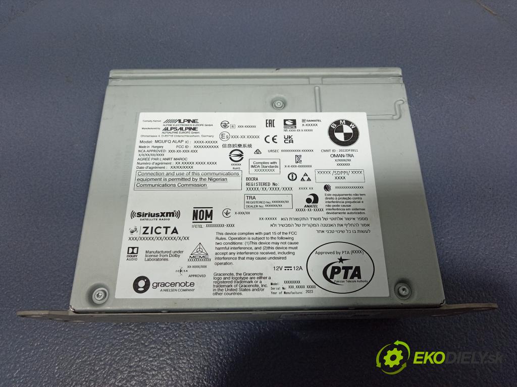 Bmw Seria 1 2023 Radio I Navigácia: 5A8F4C7