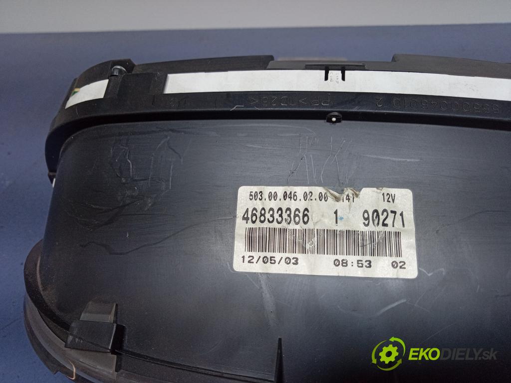 Fiat Punto 2003 řídící jednotka Motor: 55187377