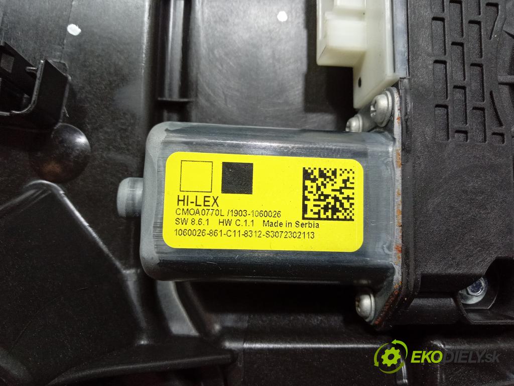 Bmw Seria 1 2023 mechanismus stahování Sklenka: Zad: Levý: 5A02FA7