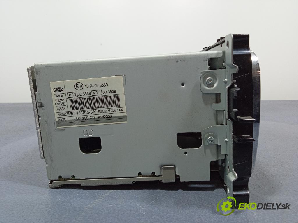 Ford Focus 2007 Radio I Navigácia: 7M5T18C815BA