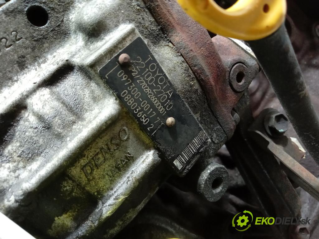 Toyota Corolla 2001 motor Diesel: 1CDFTV