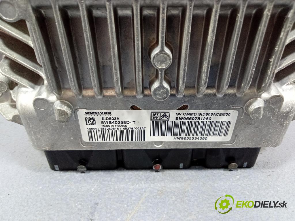 Citroen C5 2006 řídící jednotka Motor: 9660781280