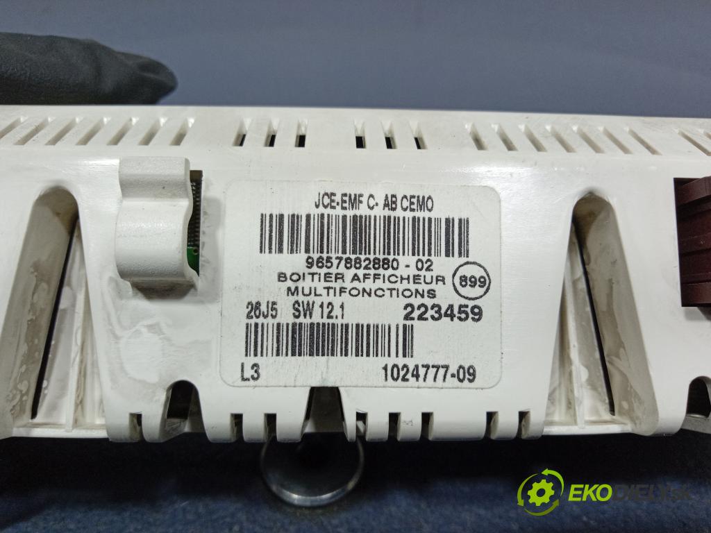 Citroen C5 2006 displej Radio / GPS 9657882880