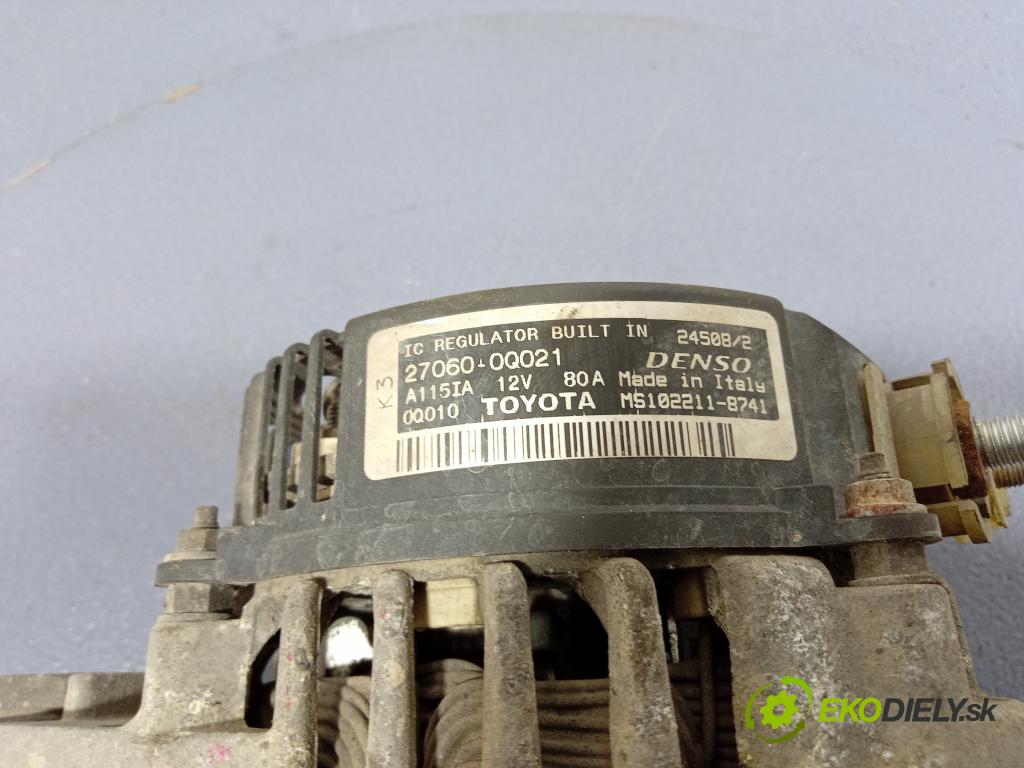 Citroen C1 2008 Alternator 27060-0Q021