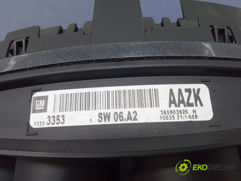 Opel Insignia 2010 prístrojovka/ budíky 13333353