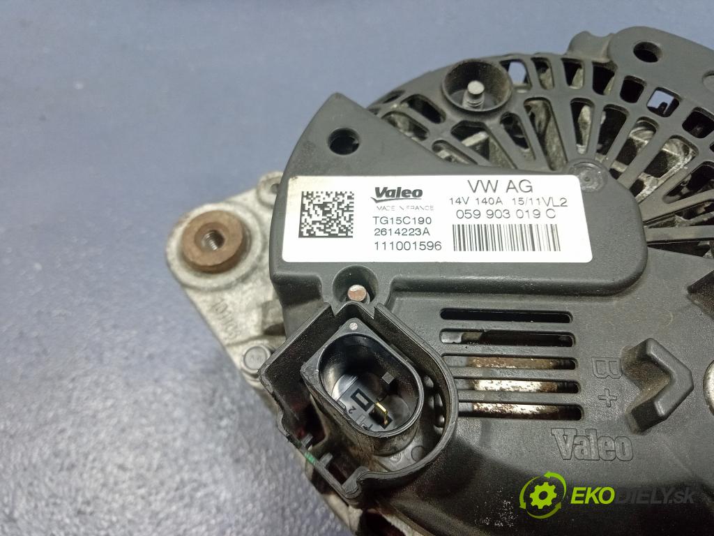 Audi A6 2007 Alternator 059903019C