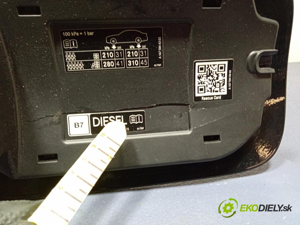 Mercedes GLS-Klasa 2020 Klapka nádrže paliva A1676309300