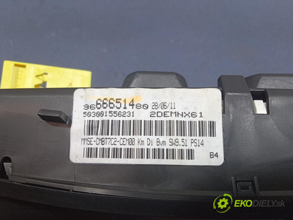 Peugeot 308 2011 prístrojovka/ budíky 9666651480