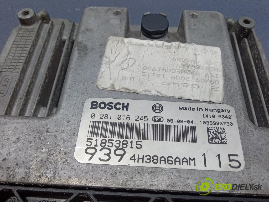 Alfa romeo 159 2009 riadiaca jednotka Motor: 51853815