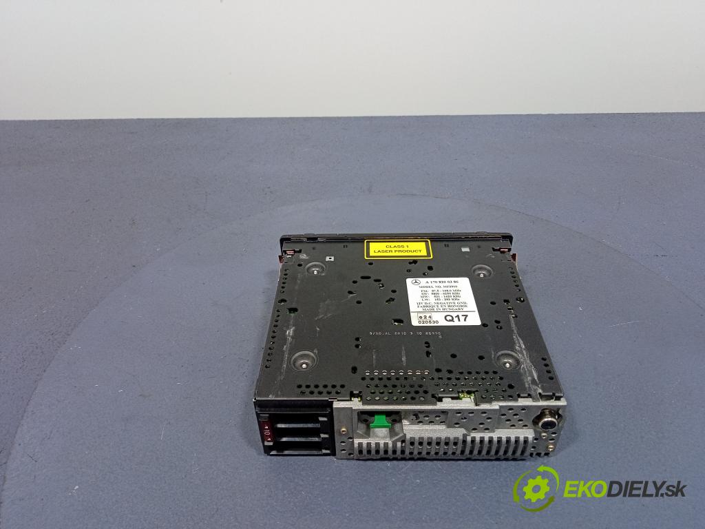 Mercedes-benz A 160 2003 Radio I Navigácia: A1708200386