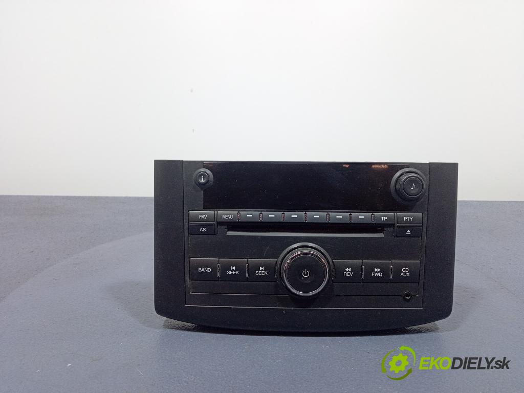 Chevrolet Aveo 2008 Radio I Navigácia: 96628256