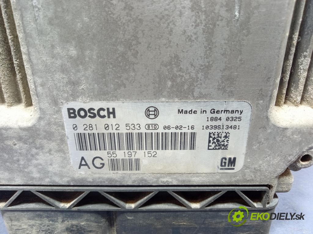 Opel Vectra 2006 riadiaca jednotka Motor: 55197152