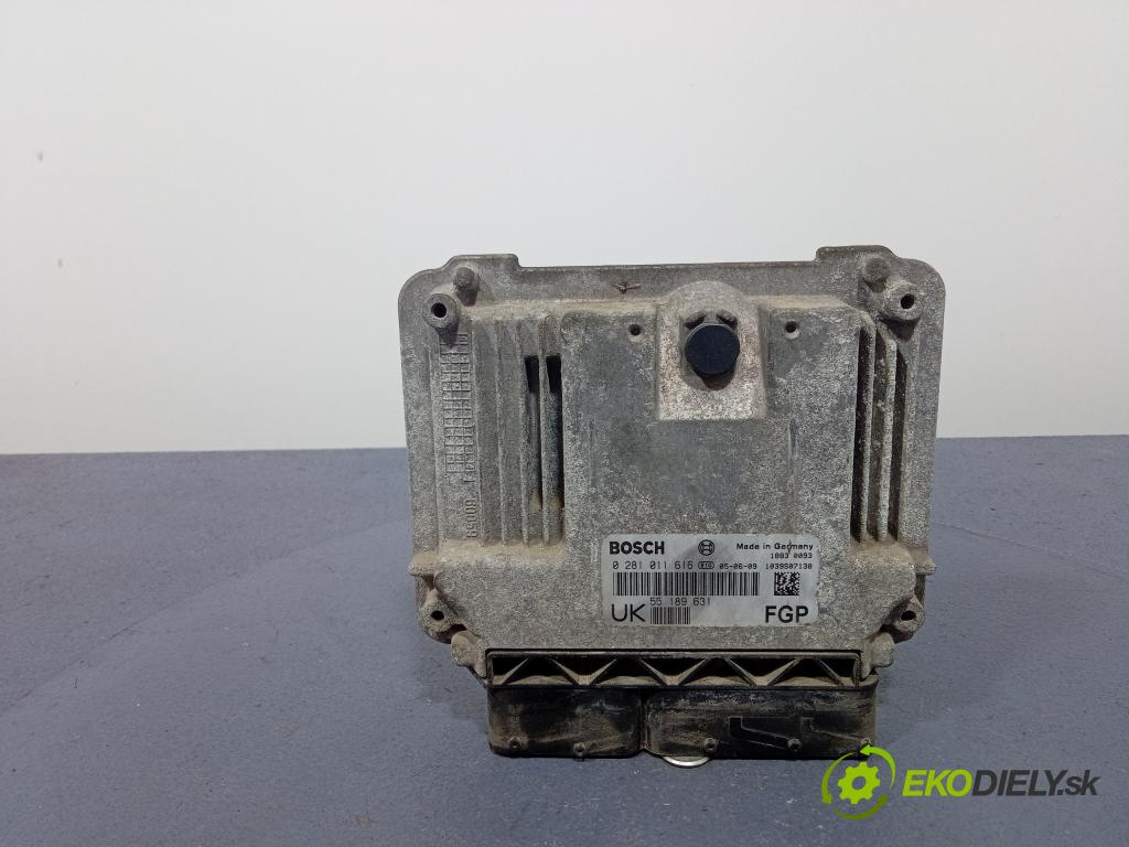 Opel Vectra 2005 riadiaca jednotka Motor: 0281011616