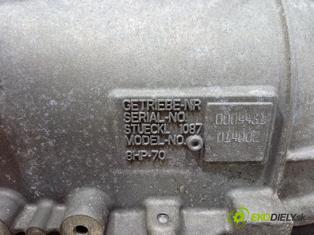 Bmw Seria 6 2011 prevodovka automatická 8HP70Z