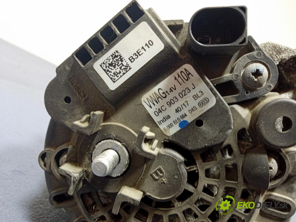 Skoda Fabia 2017 Alternator 04C903023J
