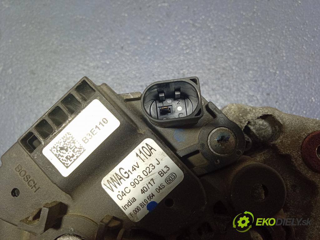 Skoda Fabia 2017 Alternator 04C903023J