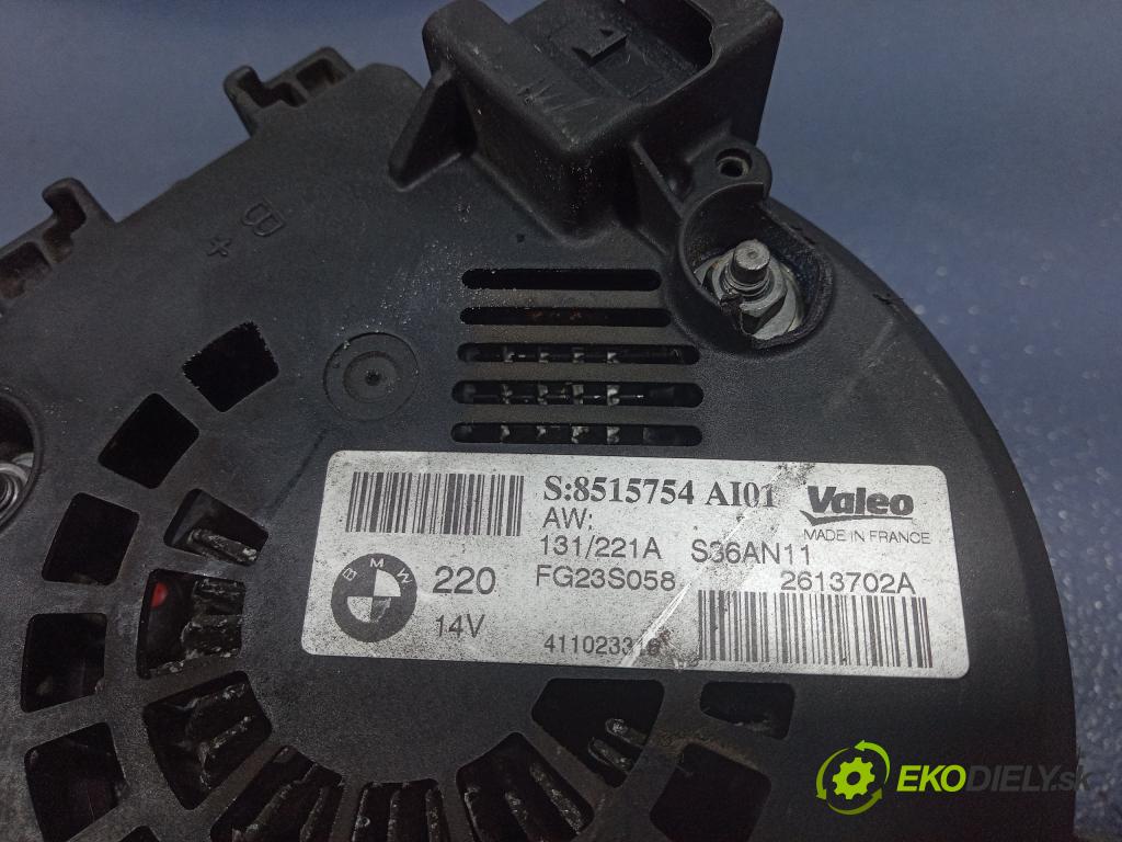 Bmw Seria 6 2011 Alternator 8515754